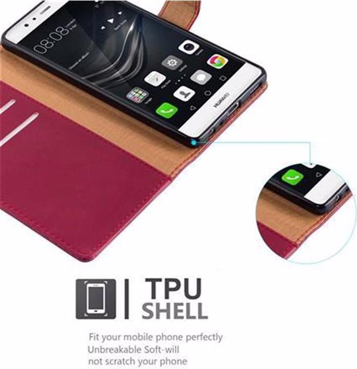 Produktbild Cadorabo Book Luxury Cover (Huawei P9)