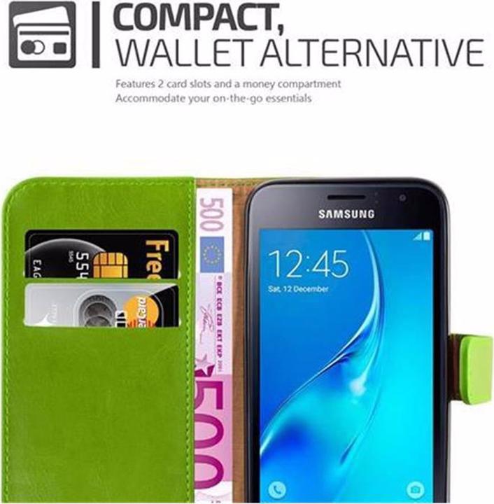 Produktbild Cadorabo Book Luxury Cover (Samsung Galaxy J1 (2016))