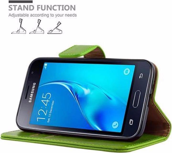 Produktbild Cadorabo Book Luxury Cover (Samsung Galaxy J1 (2016))