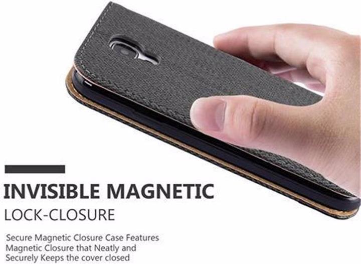 Produktbild Cadorabo Book Bast Optik Cover (Samsung Galaxy S4)