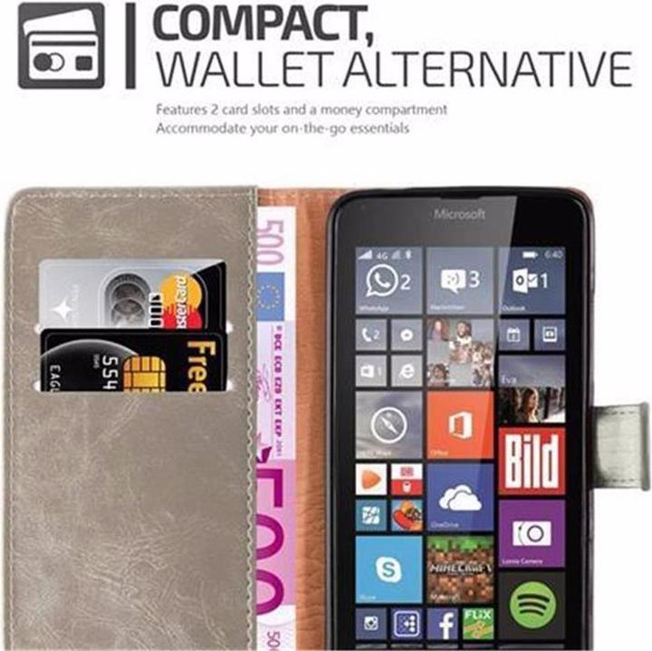 Produktbild Cadorabo Book Luxury Cover (Microsoft Lumia 640)