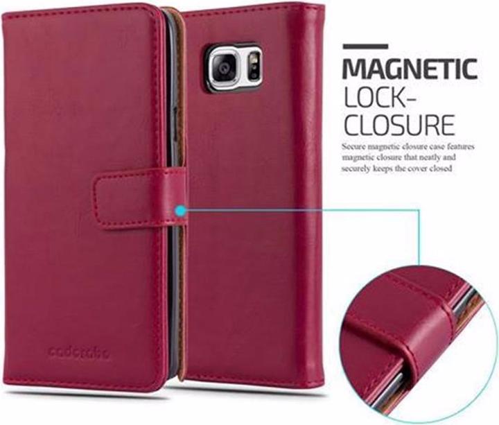 Actual product image Cadorabo Book Luxury Cover (Samsung Galaxy Note 5)