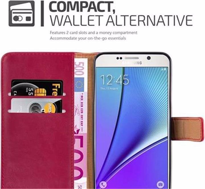 Actual product image Cadorabo Book Luxury Cover (Samsung Galaxy Note 5)