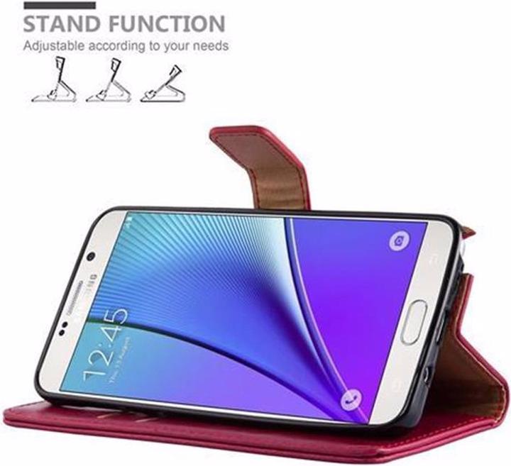 Actual product image Cadorabo Book Luxury Cover (Samsung Galaxy Note 5)