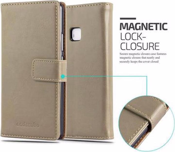 Produktbild Cadorabo Book Luxury Cover (Huawei P9 Lite)