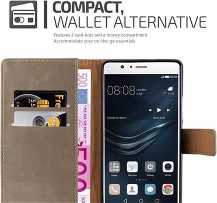 Produktbild Cadorabo Book Luxury Cover (Huawei P9 Lite)