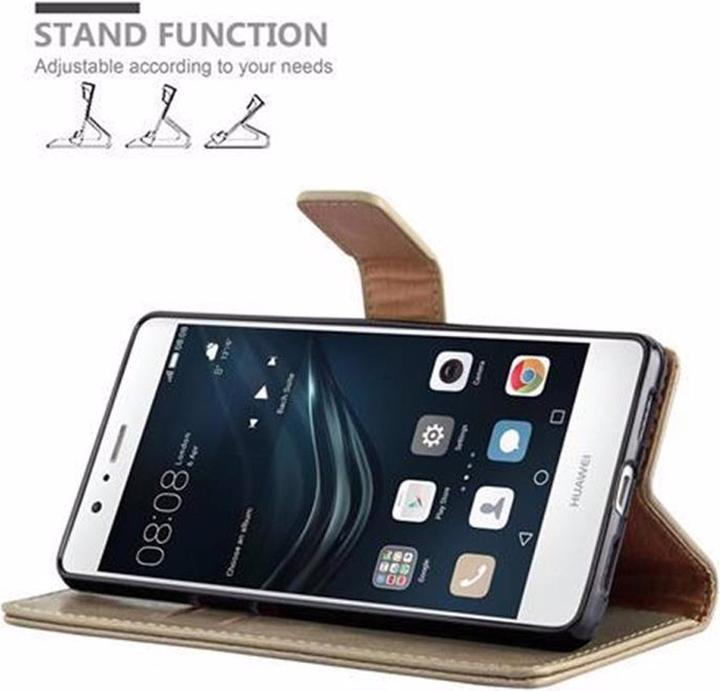Produktbild Cadorabo Book Luxury Cover (Huawei P9 Lite)