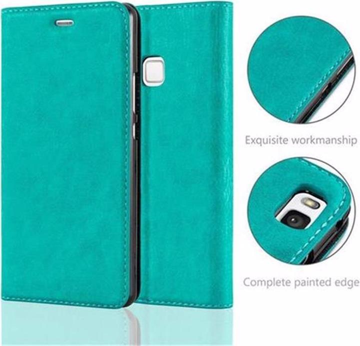 Actual product image Cadorabo Book Invisible Magnet Cover (Huawei P9 Lite)