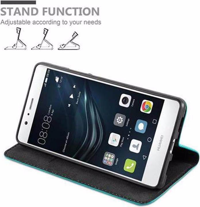 Actual product image Cadorabo Book Invisible Magnet Cover (Huawei P9 Lite)