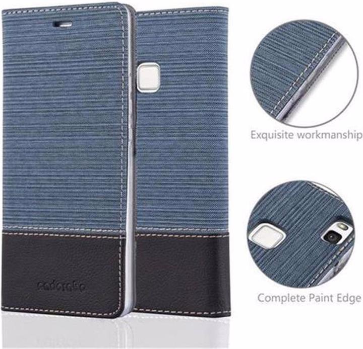 Image du produit Cadorabo Couverture look jeans Book (Huawei P9 Lite)