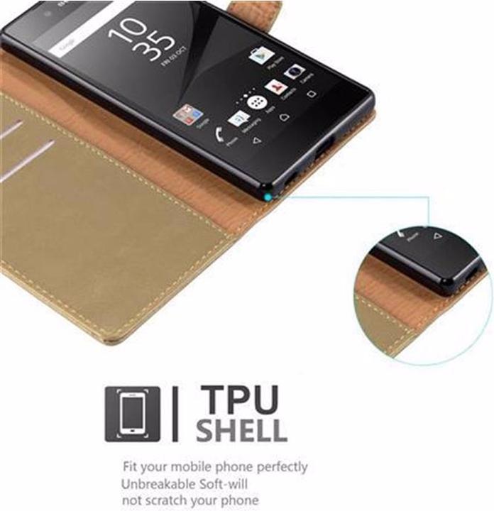 Produktbild Cadorabo Book Luxury Cover (Sony Xperia Z5)