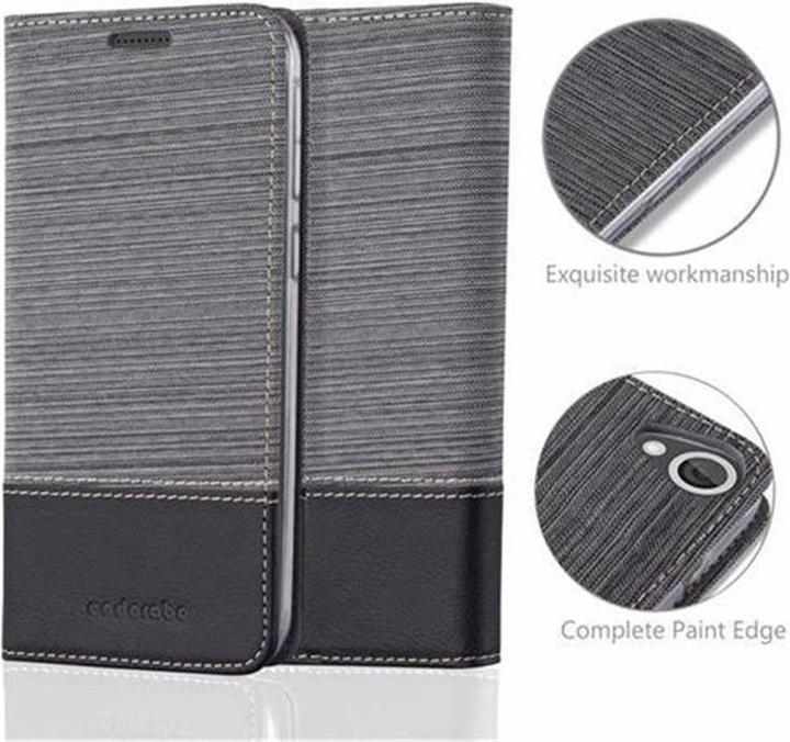 Produktbild Cadorabo Book Jeans Optik Cover (HTC Desire 820)