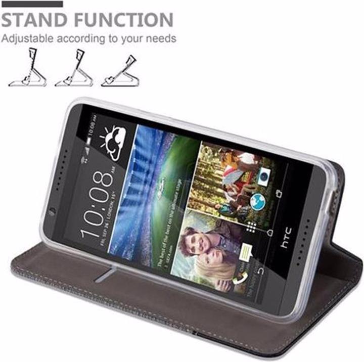 Produktbild Cadorabo Book Jeans Optik Cover (HTC Desire 820)
