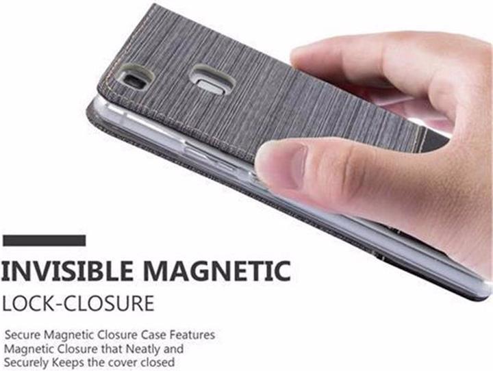 Produktbild Cadorabo Book Jeans Optik Cover (Huawei G9 Lite)