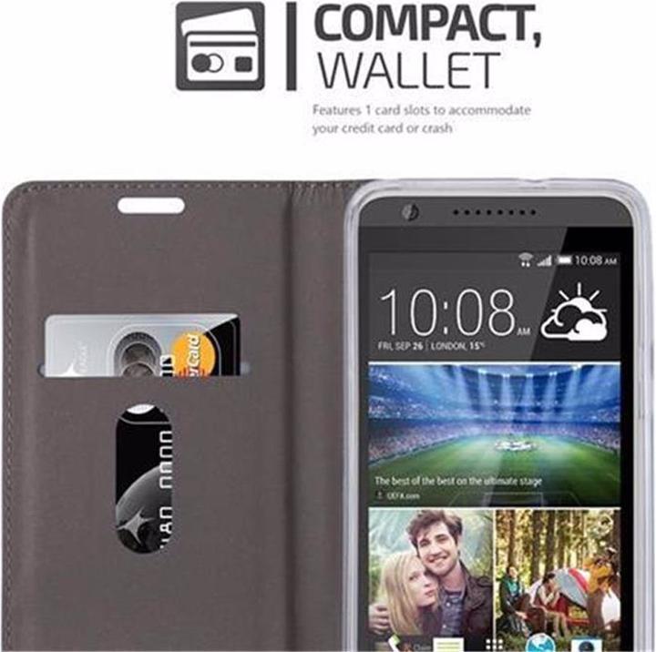 Produktbild Cadorabo Book Jeans Optik Cover (HTC Desire 820)