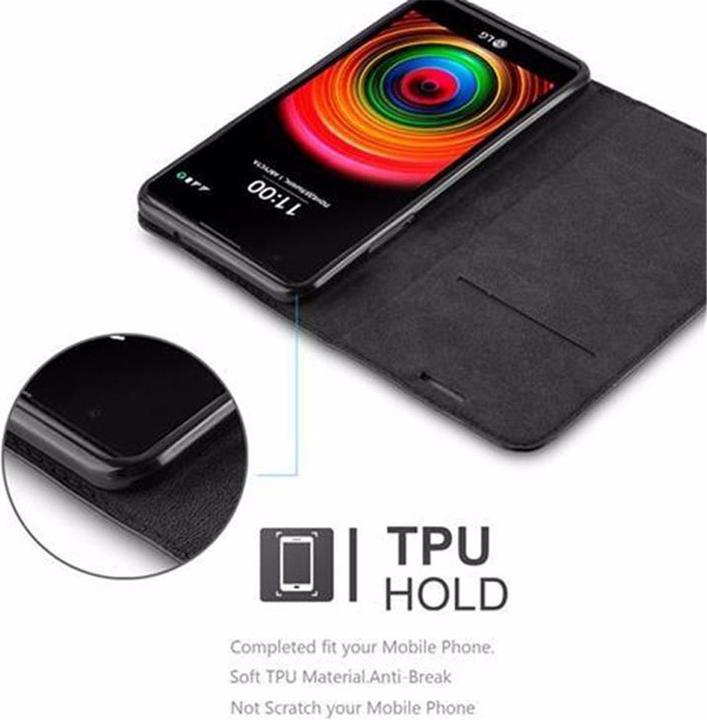 Produktbild Cadorabo Book Invisible Magnet Cover (LG X Power)
