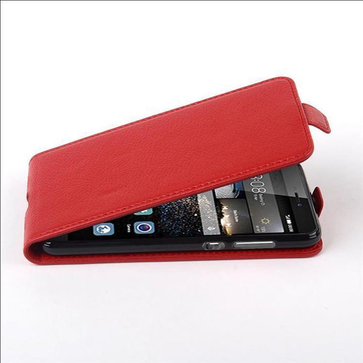 Produktbild Cadorabo Flip mit Struktur Cover (Huawei P8 Lite (2017), Huawei P9 Lite (2017))