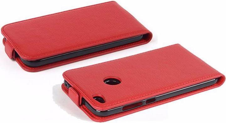 Produktbild Cadorabo Flip mit Struktur Cover (Huawei P8 Lite (2017), Huawei P9 Lite (2017))