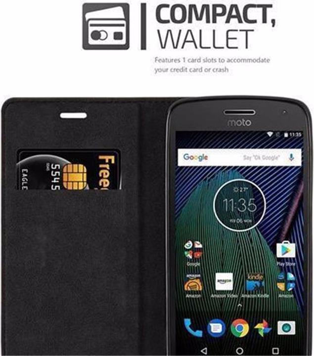 Produktbild Cadorabo Book Invisible Magnet Cover (Motorola Moto G5)