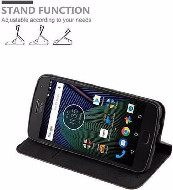 Produktbild Cadorabo Book Invisible Magnet Cover (Motorola Moto G5)