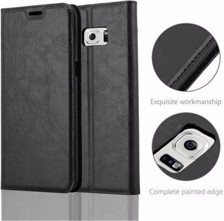 Image du produit Cadorabo Book Couverture magnétique invisible (Samsung Galaxy S6 Edge+)