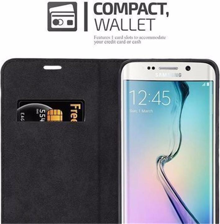 Image du produit Cadorabo Book Couverture magnétique invisible (Samsung Galaxy S6 Edge+)