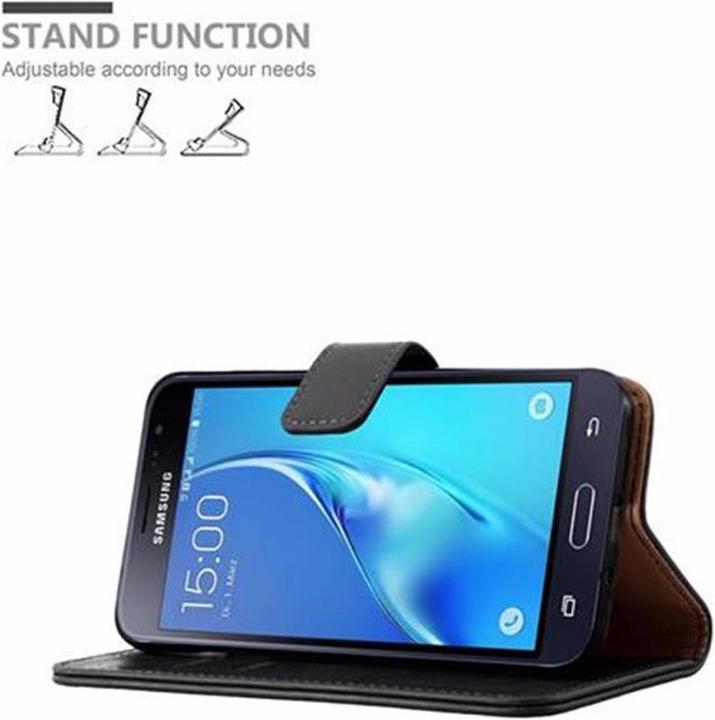 Produktbild Cadorabo Book Luxury Cover (Samsung Galaxy J3 (2016))