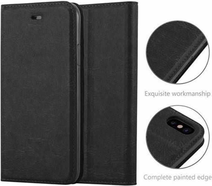 Immagine prodotto Cadorabo Copertina magnetica invisibile del libro (Apple iPhone XS, Apple iPhone X)