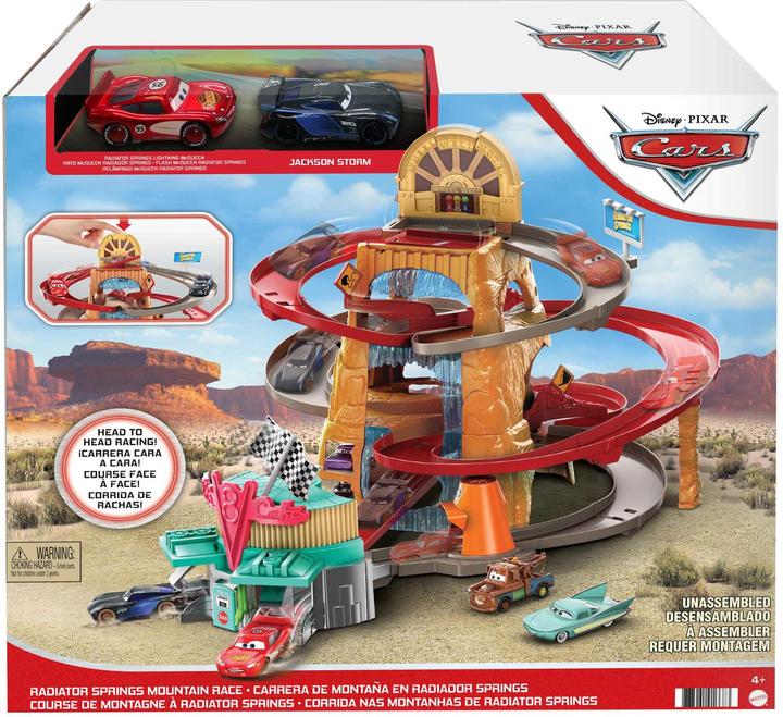 Image du produit Disney Cars Piste Course à Radiator Springs - Circuit / Petite Voiture - Dès 4 ans