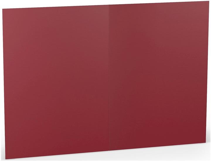 Rössler Briefkarte HD A5 PL rosso ger. (A5, 220 g/m²)