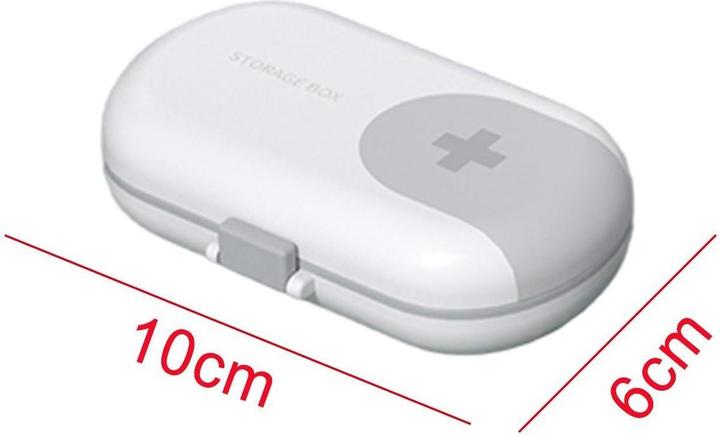 Actual product image JTI Pill box - grey - small size