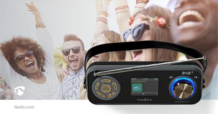 Actual product image Nedis DAB+ radio (DAB+, FM, Bluetooth)