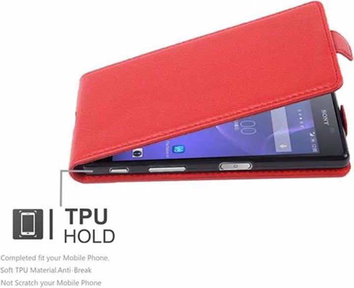 Produktbild Cadorabo Flip mit Struktur Cover (Sony Xperia X Performance)