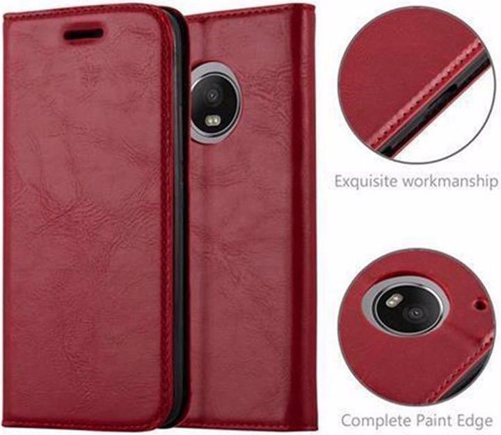 Image du produit Cadorabo Book Couverture magnétique invisible (Motorola Moto G5 Plus)