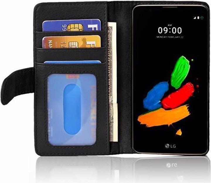Image du produit Cadorabo Book avec 3 pochettes pour cartes Couverture (LG K8)