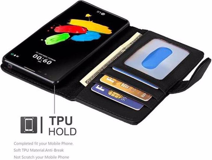 Image du produit Cadorabo Book avec 3 pochettes pour cartes Couverture (LG K8)