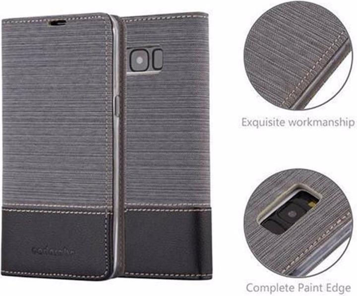 Produktbild Cadorabo Book Jeans Optik Cover (Samsung Galaxy S8+)