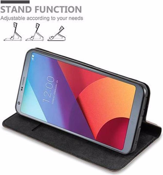 Actual product image Cadorabo Book Invisible Magnet Cover (G6)
