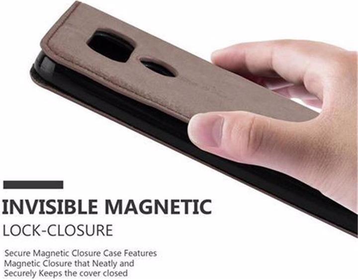 Actual product image Cadorabo Book Invisible Magnet Cover (G6)