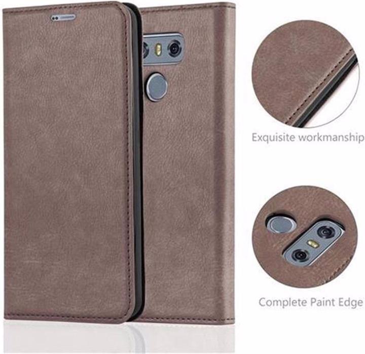 Actual product image Cadorabo Book Invisible Magnet Cover (G6)