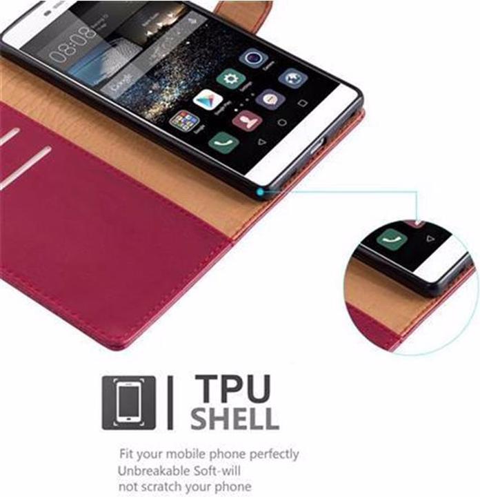 Produktbild Cadorabo Book Luxury Cover (Huawei P8)