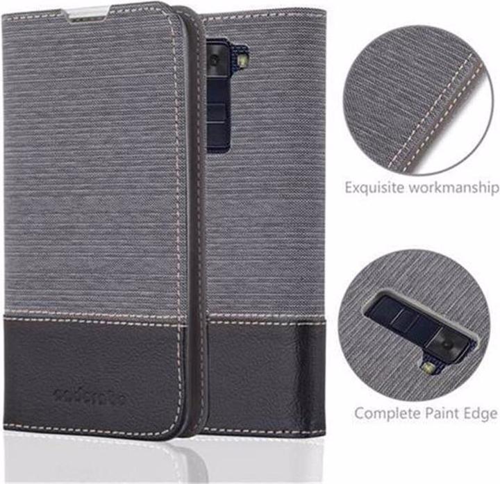 Image du produit Cadorabo Couverture look jeans Book (LG K8)