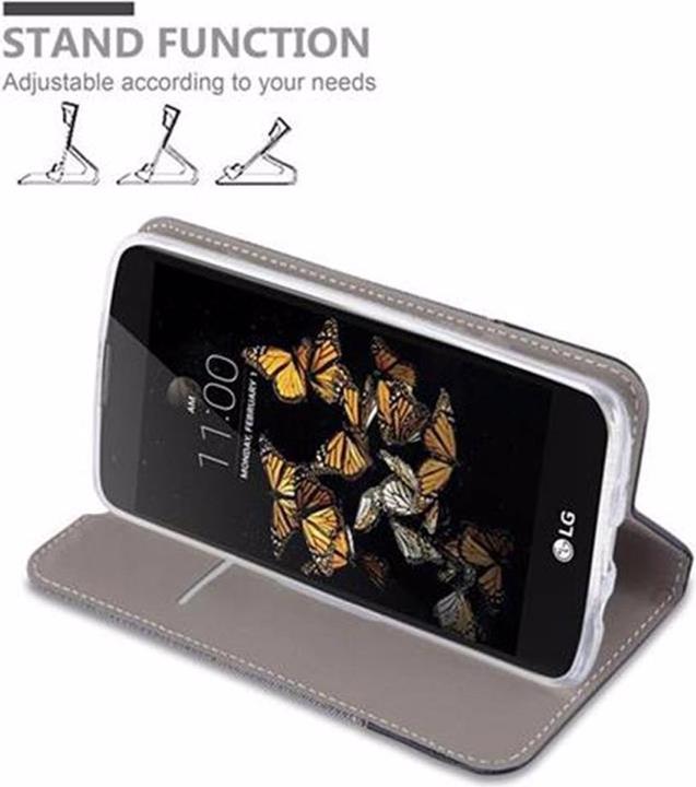 Image du produit Cadorabo Couverture look jeans Book (LG K8)