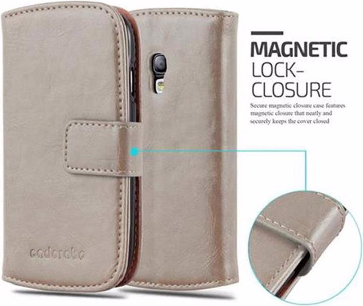 Produktbild Cadorabo Book Luxury Cover (Samsung Galaxy S3 Mini)