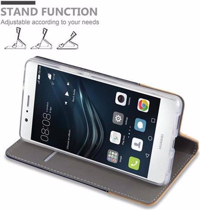 Produktbild Cadorabo Book Jeans Optik Cover (Huawei G9 Lite)
