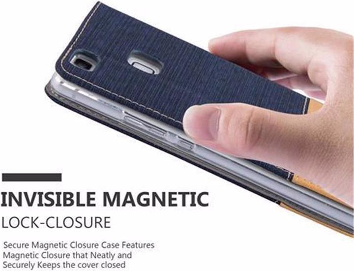Produktbild Cadorabo Book Jeans Optik Cover (Huawei G9 Lite)