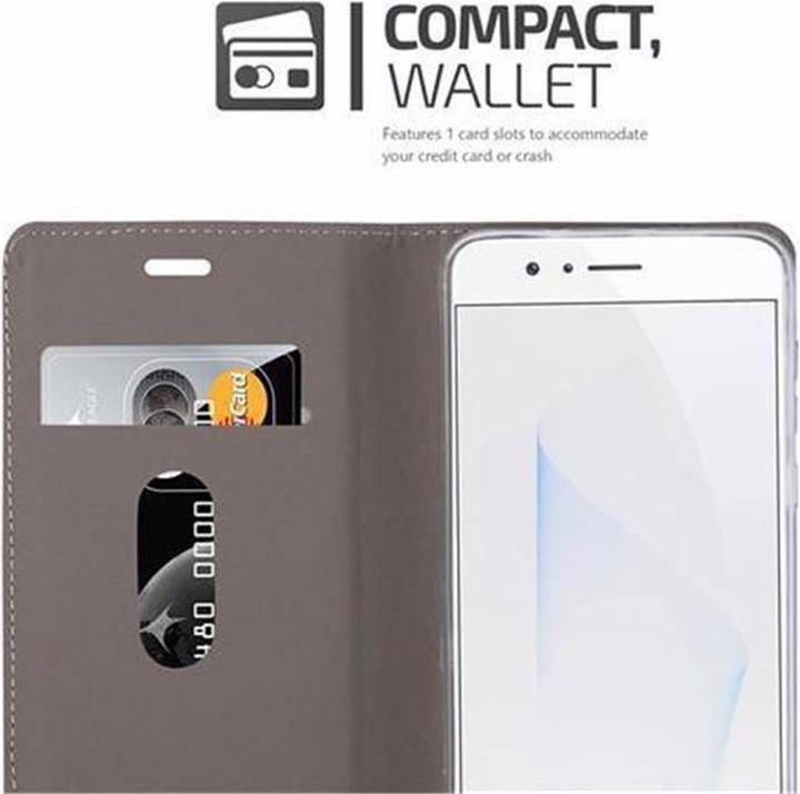 Produktbild Cadorabo Book Jeans Optik Cover (Honor 8 Premium)