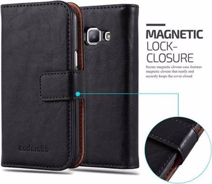 Produktbild Cadorabo Book Luxury Cover (Samsung Galaxy J1)