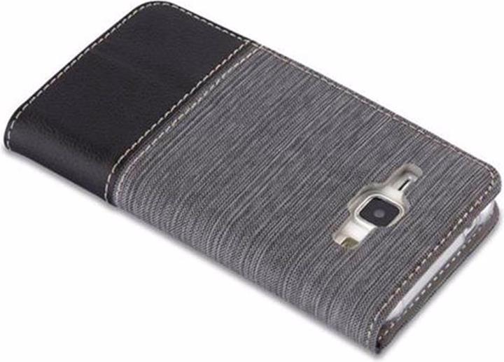 Produktbild Cadorabo Book Jeans Optik Cover (Samsung Galaxy J1)