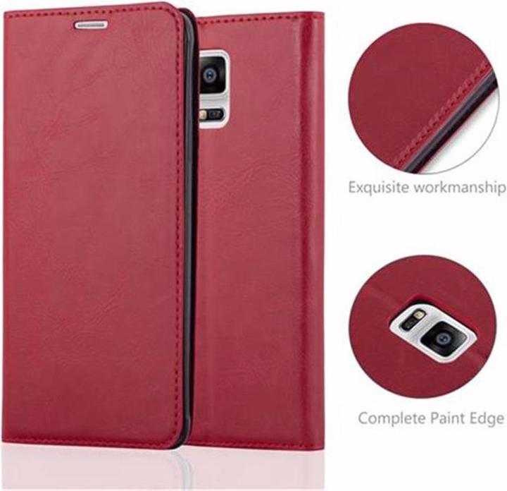 Actual product image Cadorabo Book Invisible Magnet Cover (Samsung Galaxy Note 4)